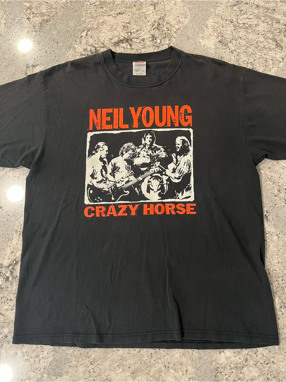 Anvil 2003 Neil Young Crazy Horse Concert Tee